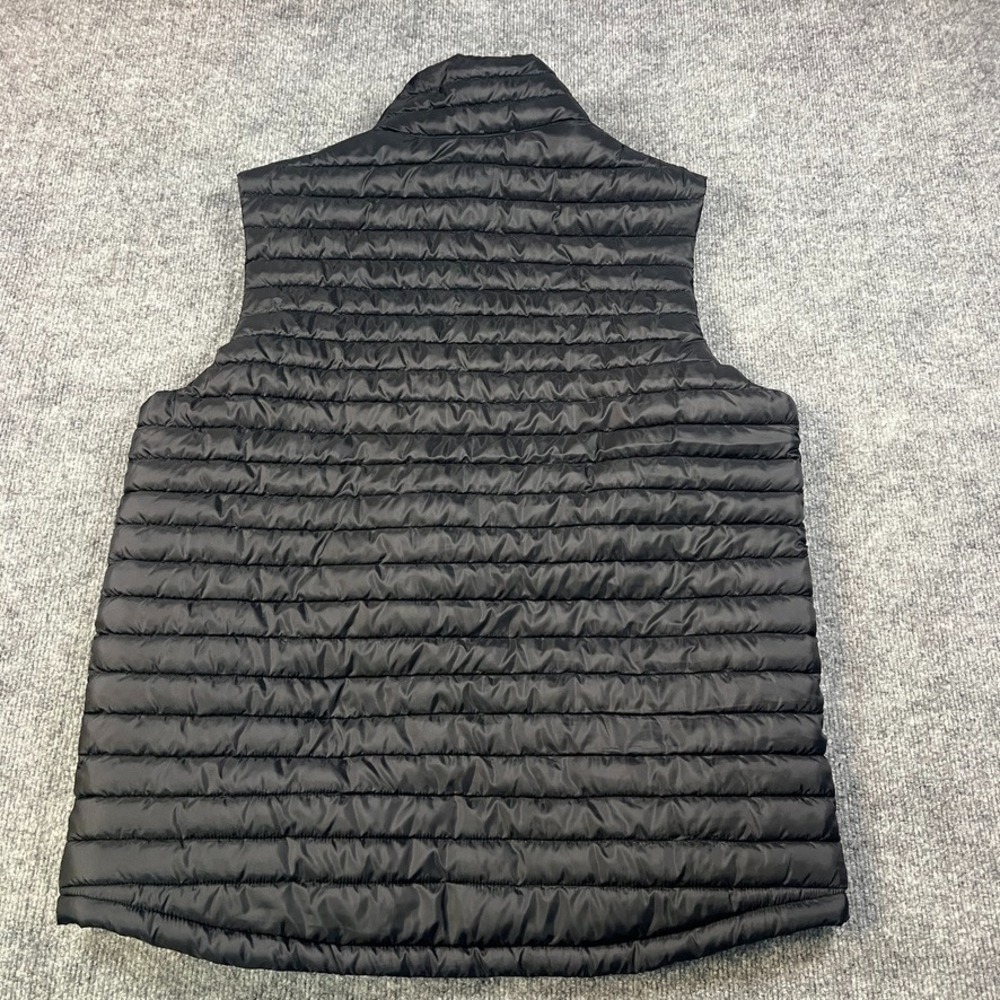 Eddie Bauer Men's L Packable‎ Puffer Vest Black Gorpcore Outdoor Zip Logo - Picture 8 of 8